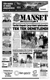 KAHRAMANMARAŞ MANŞET