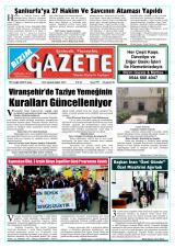 ŞANLIURFA VİRANŞEHİR BİZİM GAZETE