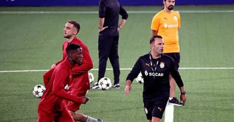 Galatasaray, Young Boys maçı hazırlıklarını tamamladı