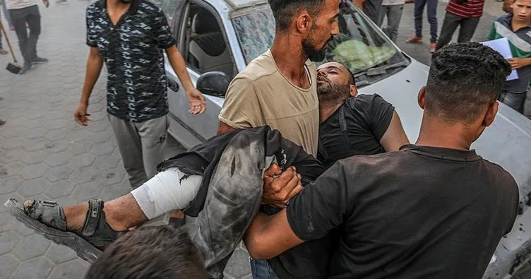 Gazze’de iki günde 100 bin Filistinli yerinden edildi