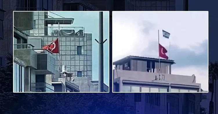 İsrail’de Türk Bayrağına yönelik alçak provokasyon: Drone ile İsrail bayrağı açtılar