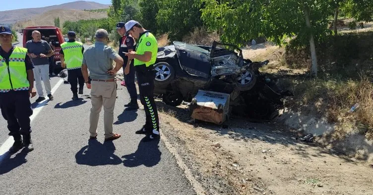 Malatya’da trafik kazası; 3 ölü, bir yaralı
