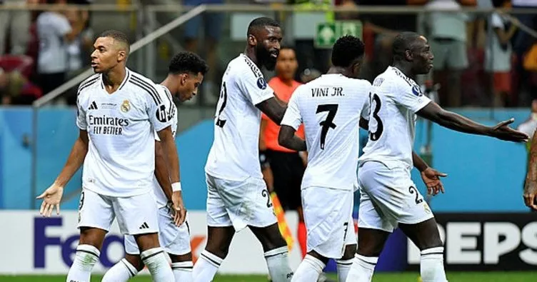 Real Madrid, Atalanta’yı 2-0 yenerek UEFA Süper Kupa’yı kazandı