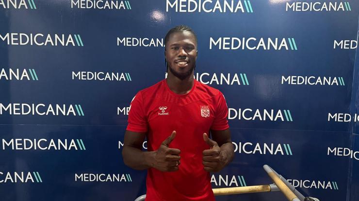 Sivasspor’un yeni transferi Keita Balde, sağlık kontrolünden geçti!