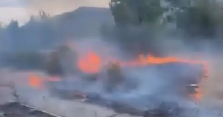 Sivas’ta çıkan yangında dumandan etkilenen 5 itfaiye personeli hastaneye kaldırıldı