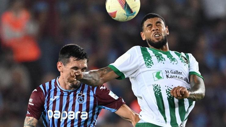 Trabzonspor, Avrupa’ya veda etti