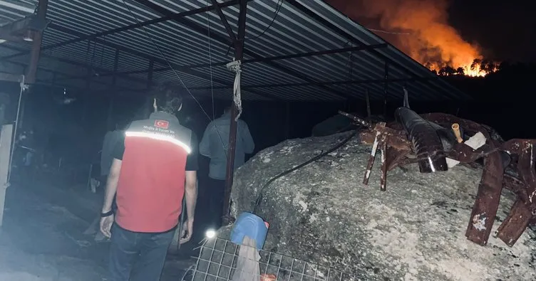 Yangınlar üreticiyi de vurdu! Hasar tespit çalışmaları başladı