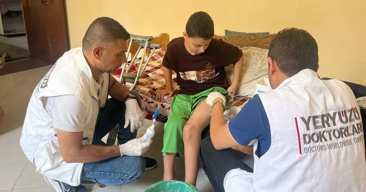 Yeryüzü Doktorları Gazze’de yaşam nöbetinde