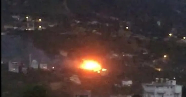 Antalya’da yıldırım düşmesi sonucu yangın çıktı: 10 dönüm arazi zarar gördü!