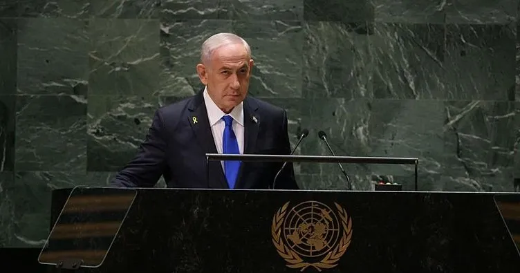 BM’de utanç günü! Katil Netanyahu kürsüde: Türk heyet salonu terk etti