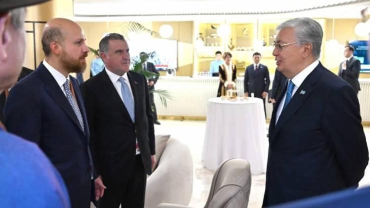 Bakan Osman Aşkın Bak, Kazakistan’da Cumhurbaşkanı Tokayev ile görüştü!