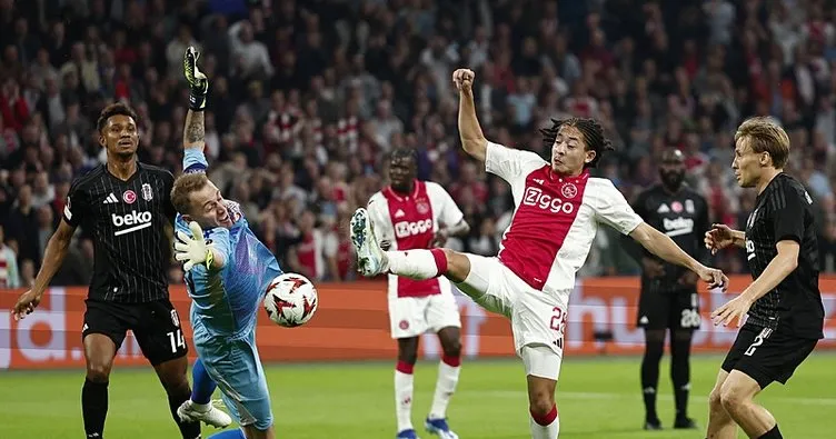 Beşiktaş, Ajax karşısında dağıldı!