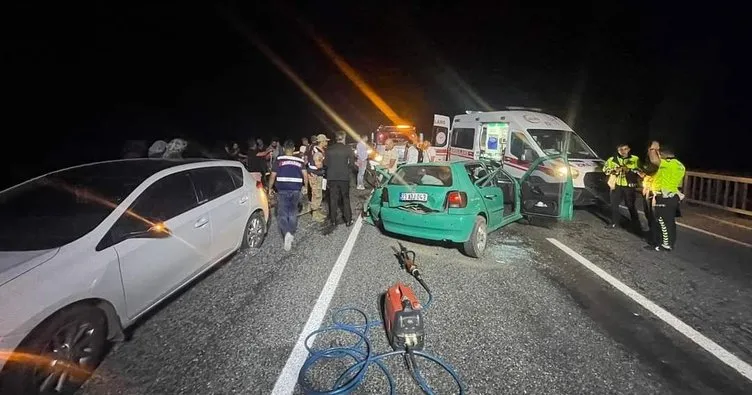 Elazığ’da trafik kazası: 1 ölü 5 yaralı
