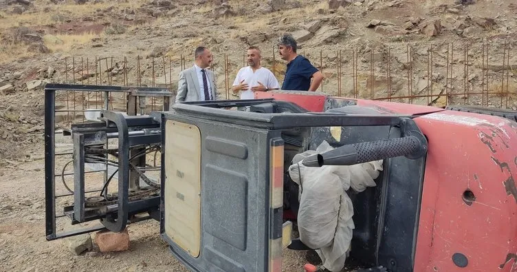 Kayseri’de forklift kazası: 1 ölü