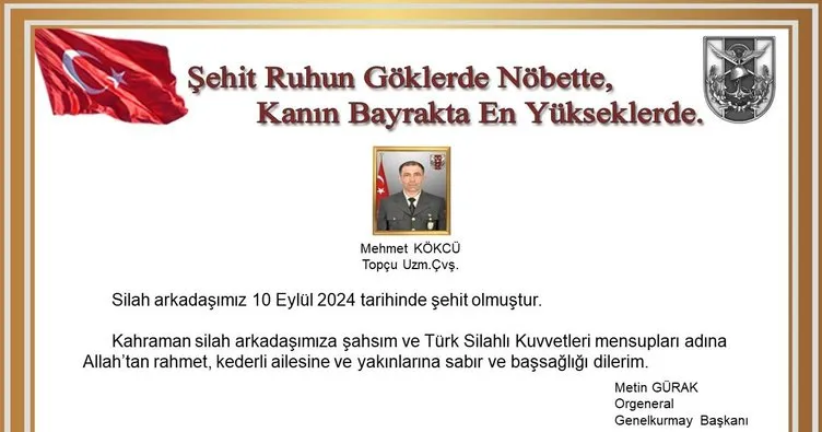 Malatya’ya şehit ateşi düştü