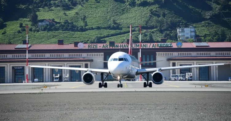 Rize – Artvin Havalimanı’nı 2,3 milyon yolcu kullandı