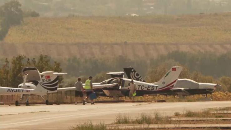SON DAKİKA || İstanbul’da eğitim uçağı pistten çıktı!