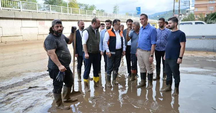 Sel mağduru ilçelerde hayat normale dönüyor