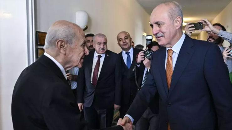 TBMM Başkanı Kurtulmuş’tan Bahçeli’ye ziyaret!