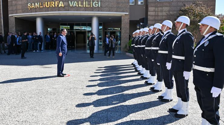 Cumhurbaşkanı Yardımcısı Cevdet Yılmaz, Şanlıurfa’da ziyaretlerde bulundu