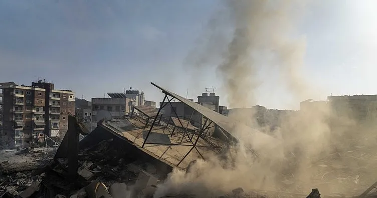 İsrail uçakları Beyrut’u aralıksız vuruyor!