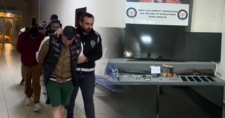 İzmit Tavşantepe’de hırsızlık çetesine operasyon: 6 kişi gözaltında!