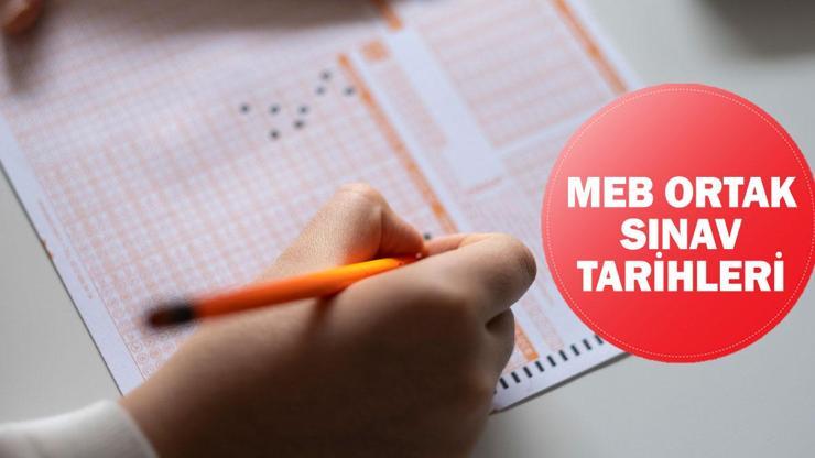 MEB ortak sınav tarihleri 2024: MEB 1.dönem 1.yazılı sınavları ne zaman, hangi tarihte yapılacak?