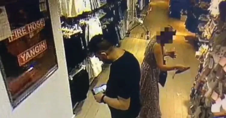 Mağaza sapığı yakayı ele verdi!