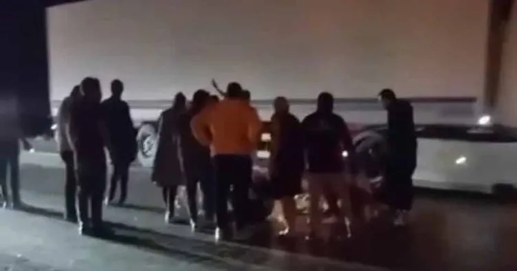 Otomobilin çarptığı motosikletli genç hayatını kaybetti