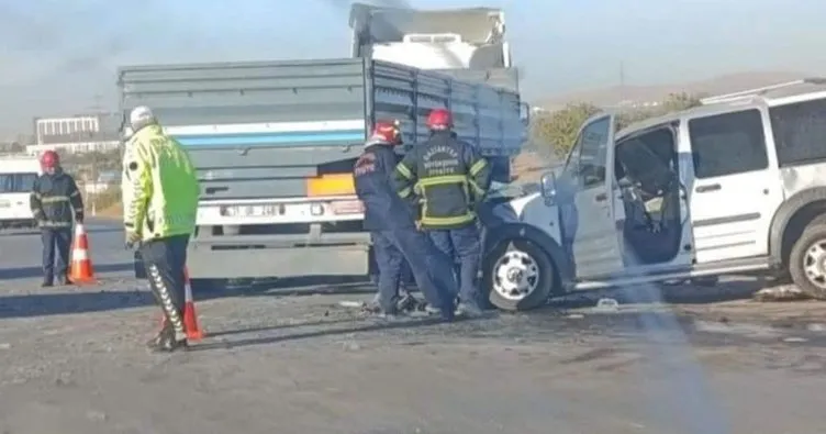 Şanlıurfa’da feci kaza! Otomobil TIR ile çarpıştı: 1 ölü!