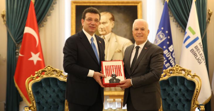 TBB Başkanı İmamoğlu’ndan Başkan Bozbey’e ziyaret