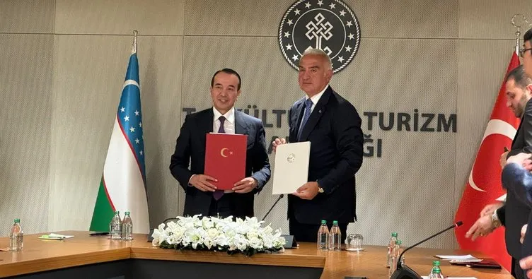 Türkiye ve Özbekistan arasında “Kültür Alanında Niyet Protokolü ve Eylem Planı” imza töreni gerçekleştirildi