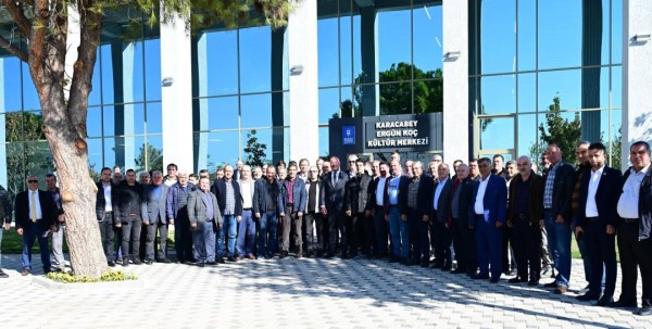 Başkan Fatih Karabatı muhtarlarla bir araya geldi