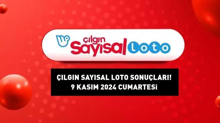 ÇILGIN SAYISAL LOTO SONUÇLARI AÇIKLANDI 9 KASIM 2024: Milli Piyango 345,1 milyon TL büyük ikramiyeli Çılgın Sayısal Loto sonuçları!
