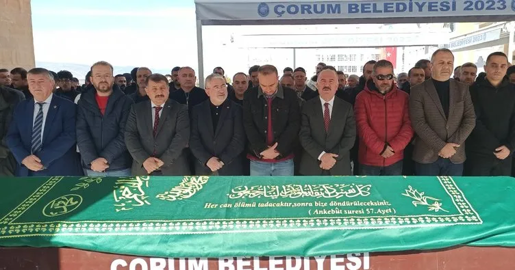 Çorum’daki patlamada hayatını kaybeden kişinin cenazesi toprağa verildi