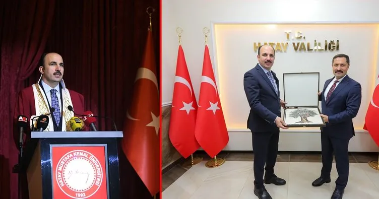 Deprem sonrası gönüllere giren Başkan Altay’a Hatay’da fahri doktora ünvanı verildi!