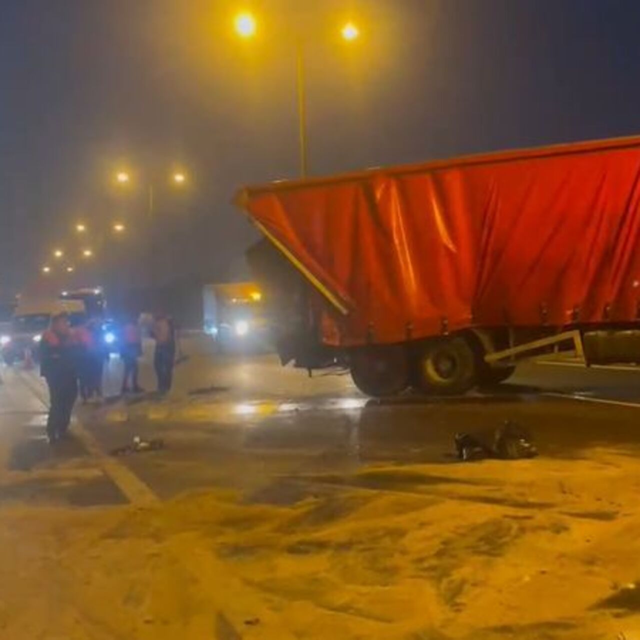 Esenyurt’ta kaza! Edirne yönü kapandı