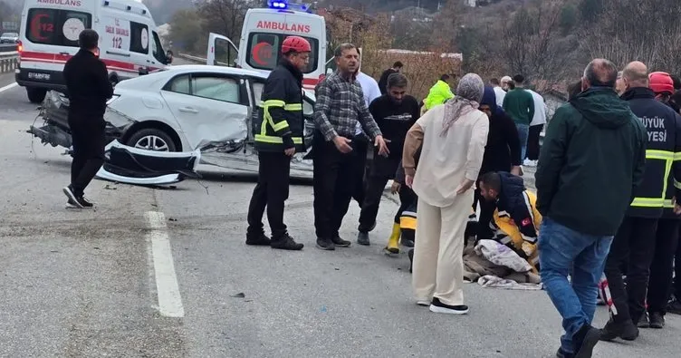 Feci kaza, anne ile küçük kızını hayattan kopardı