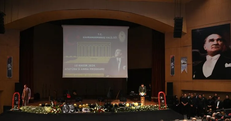 Gazi Mustafa Kemal Atatürk, Kahramanmaraş’ta çeşitli etkinliklerle yâd edildi