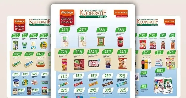 İndirimler başladı! 20-29 Kasım Tarım Kredi Kooperatif Market indirimleri neler? Kahve çeşitleri, et ve süt ürünleri…