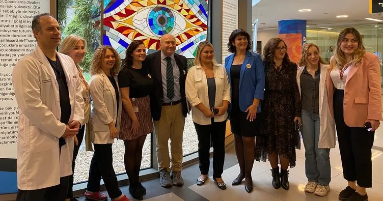 Koç Üniversitesi Hastanesi’nde 14 Kasım Diyabet Günü kapsamında sergi açıldı