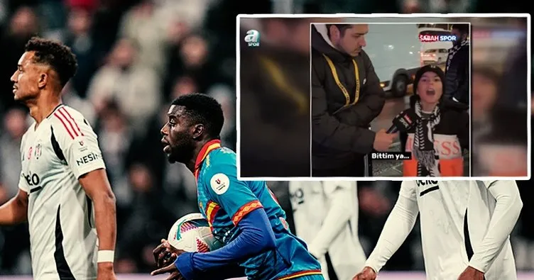 Küçük Beşiktaş taraftarı gündeme damga vurdu! Takımına isyan etti: "Bittim ben ya!!