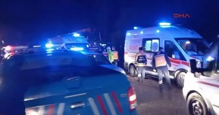 Malatya’da acı olay! Kazaya müdahaleye giden polislere tır çarptı