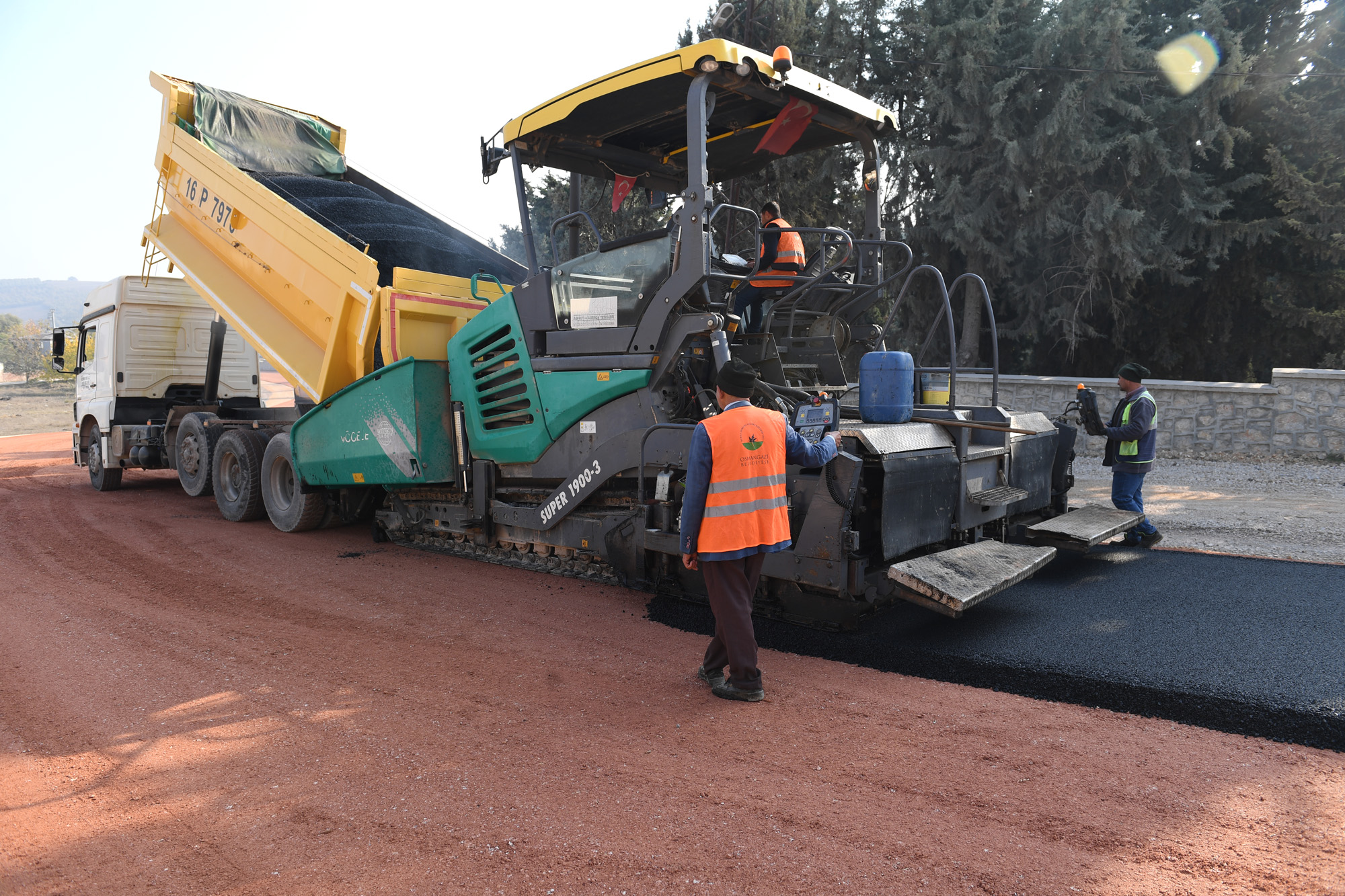 Osmangazi’nin Asfalt Mesaisi