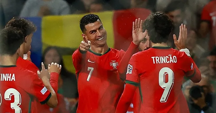 SON DAKİKA HABERİ: Cristiano Ronaldo geceye damga vurdu! 910.gol…