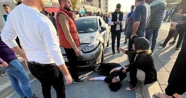 Yayaların arasına daldı, dehşet saçtı