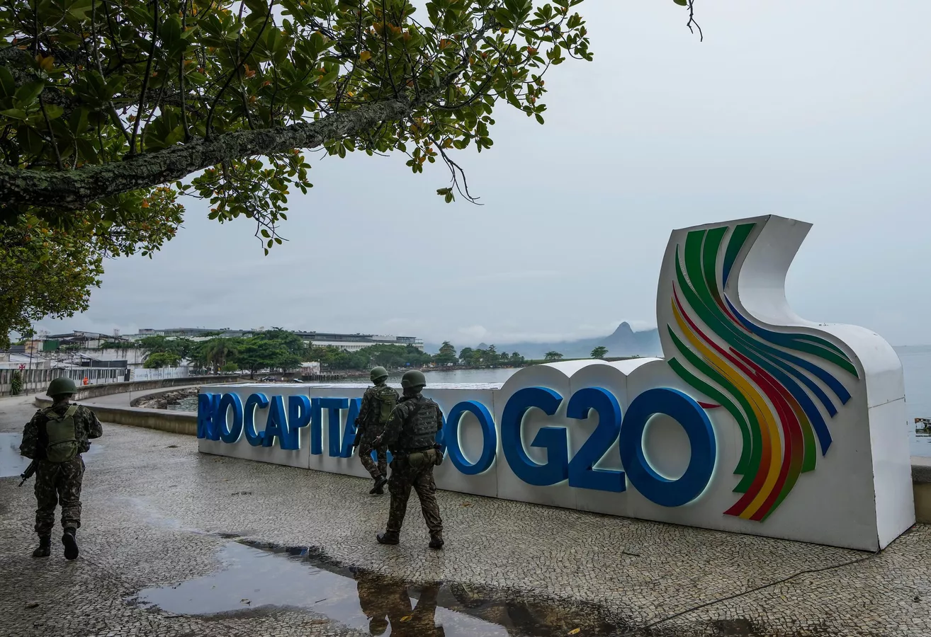 Cumhurbaşkanı Erdoğan G20 Liderler Zirvesi’ne katılmak üzere Brezilya’da