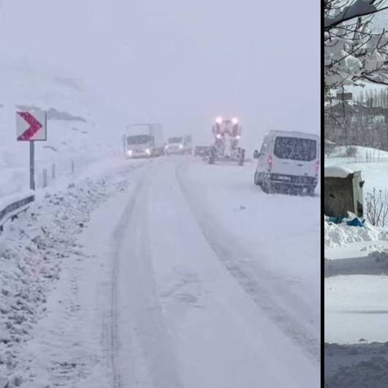 10 ilde 2 bin 34 yerleşim yolu kapandı