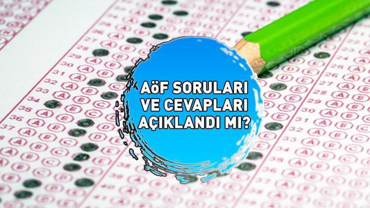 AÖF SORU KİTAPÇIĞI VE CEVAP ANAHTARI: 7 – 8 Aralık 2024 vize soruları ve cevapları açıklandı mı? Gözler Anadolu Üniversitesi’nde
