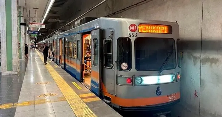 Atatürk Havalimanı/Kirazlı Metro Hattı’nda teknik arıza nedeniyle seferler aksadı